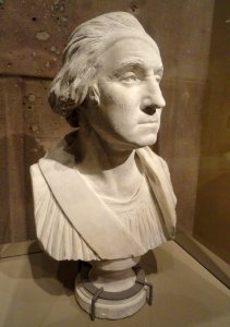 George Washington by Jean-Antoine Houdon, plaster, c. 1786 - DSC03181 photo