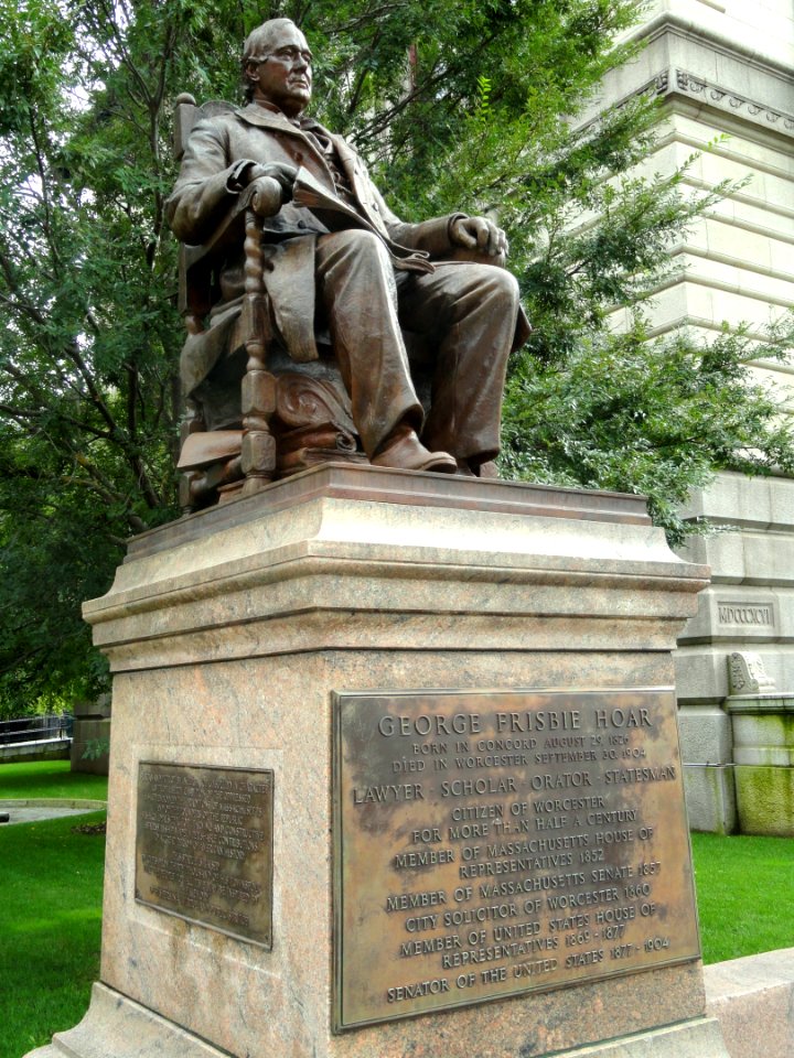 George Frisbie Hoar Monument - Worcester, MA - DSC05746