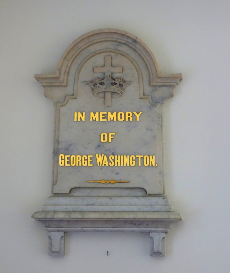 George Washington memorial - Christ Church (Alexandria, Virginia) - DSC03516