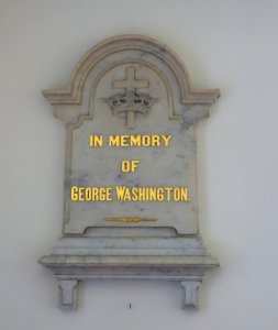 George Washington memorial - Christ Church (Alexandria, Virginia) - DSC03516