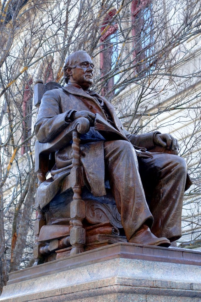George Frisbie Hoar Monument - Worcester, MA - DSC03941