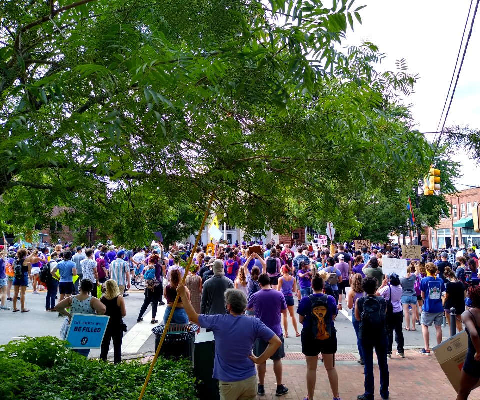 George Floyd and Breonna Taylor protest in Chapel Hill 06