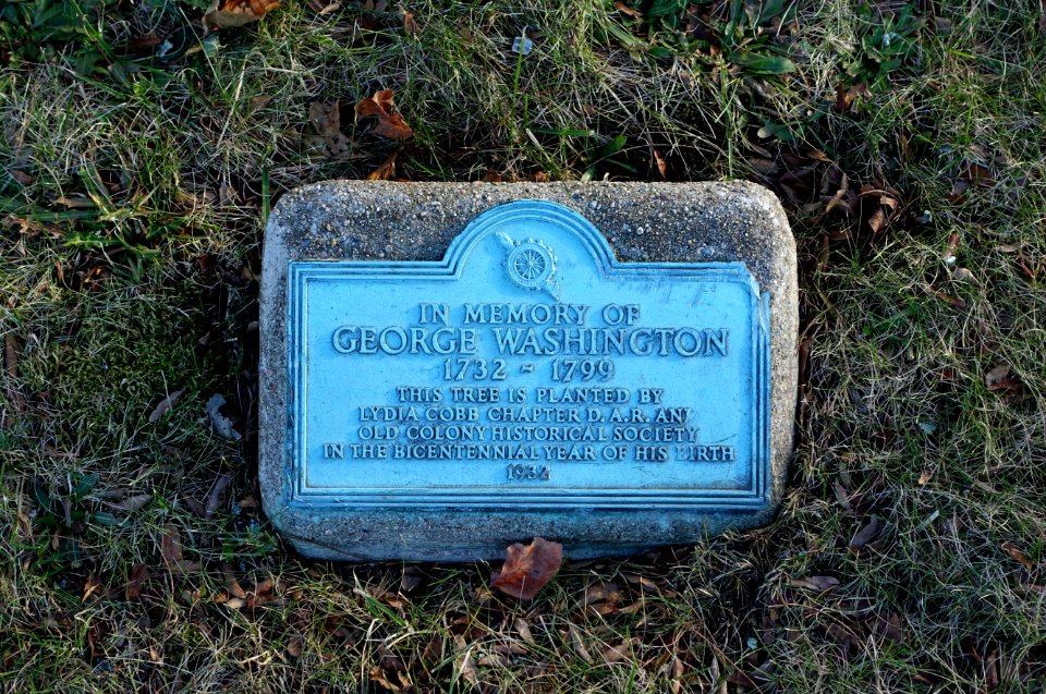 George Washington memorial - Church Green - Taunton, Massachusetts - DSC03681