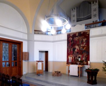 Gemeindehaus Nordend Altarbereich