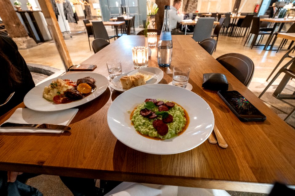 Gerichte im Restaurant Kelter in Tübingen Februar 2020