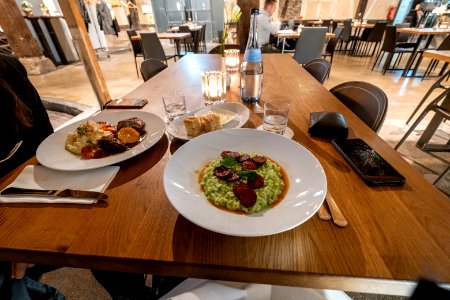 Gerichte im Restaurant Kelter in Tübingen Februar 2020