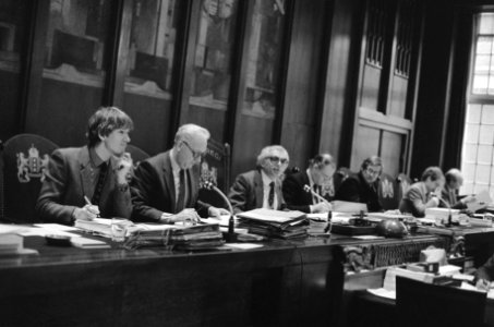 Gemeenteraadsvergadering Amsterdam, financiële en algemene beschouwingen, v.l.n…, Bestanddeelnr 931-2116