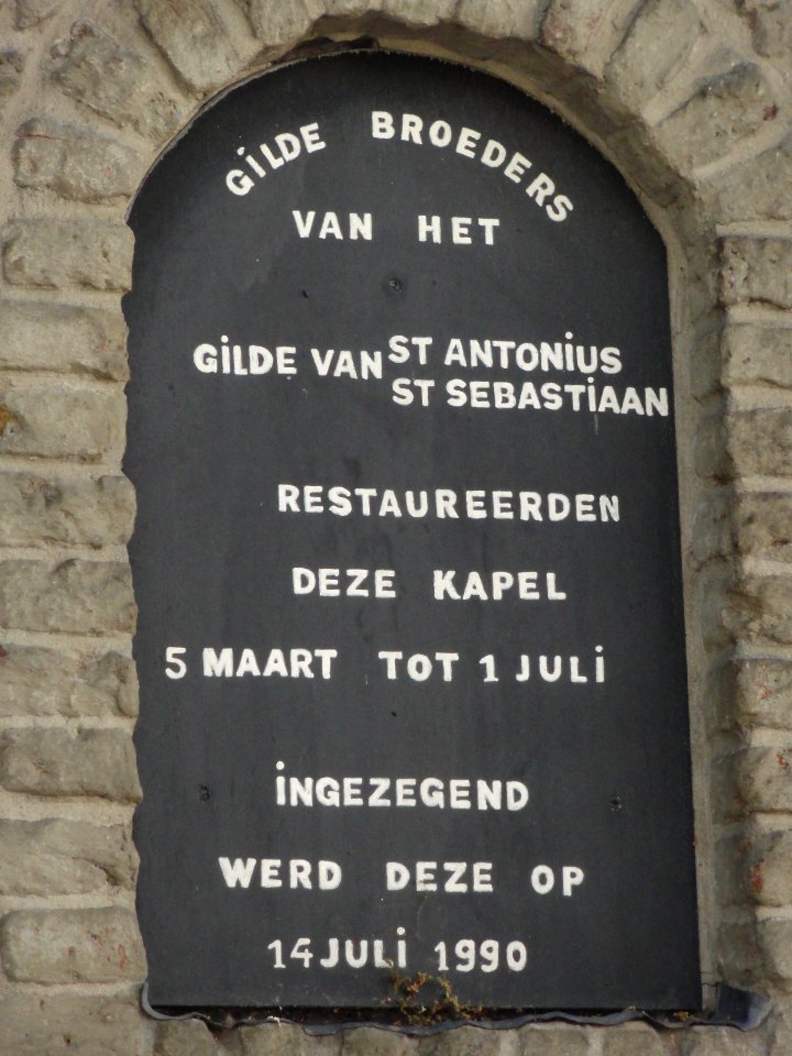 Gemert, plaquette St.Antoniuskapel