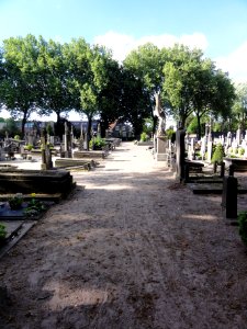 Gemert Rijksmonument 525830 kerkhof aanleg, dwarsas
