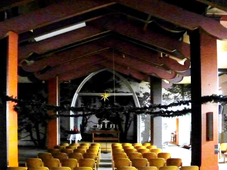 Gemeindehaus Klosterfelde (Falkenhagener Feld) Altarraum