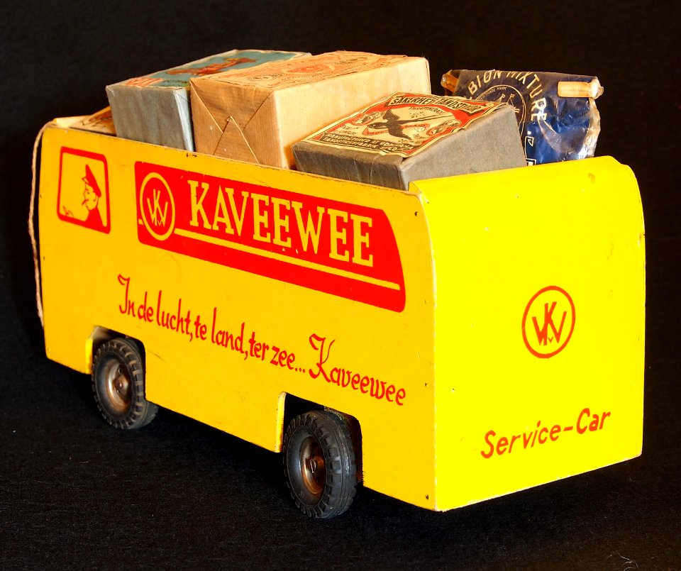 Gele KAVEEWEE Service-Car, pic1