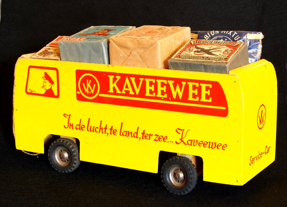 Gele KAVEEWEE Service-Car, pic2