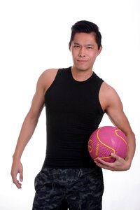 Pilates face man body man