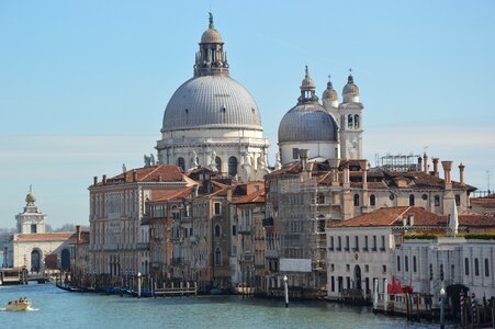 Venice canale grande church photo