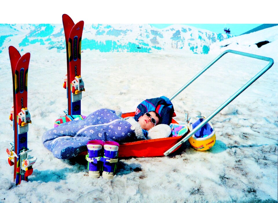 Rest snow children