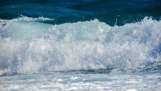 Beach nature spray photo