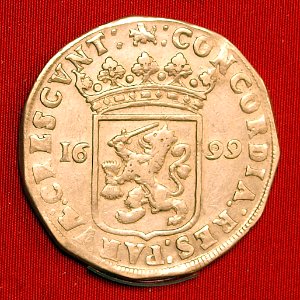 Gelderland, rijksdaalder 1699, Harderwijk