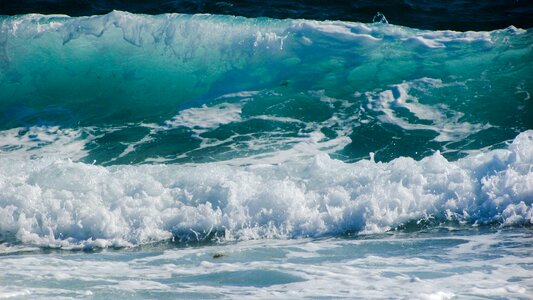 Beach nature spray photo