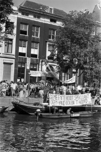 Gekraakte panden aan Amsterdamse Herengracht, overzicht ontruiming, Bestanddeelnr 928-7436