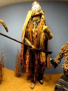 Gelede Society dancer, Yoruba - African objects in the American Museum of Natural History - DSC06003