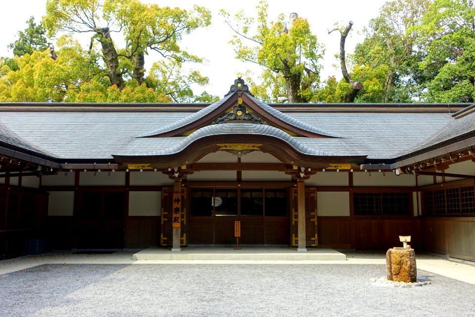Geku Kaguraden - Geku, Ise Shrine - Ise, Mie, Japan - DSC07790