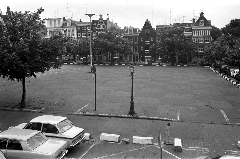 Geheel leeg (auto-vrij) Amstelveld, Bestanddeelnr 926-4807