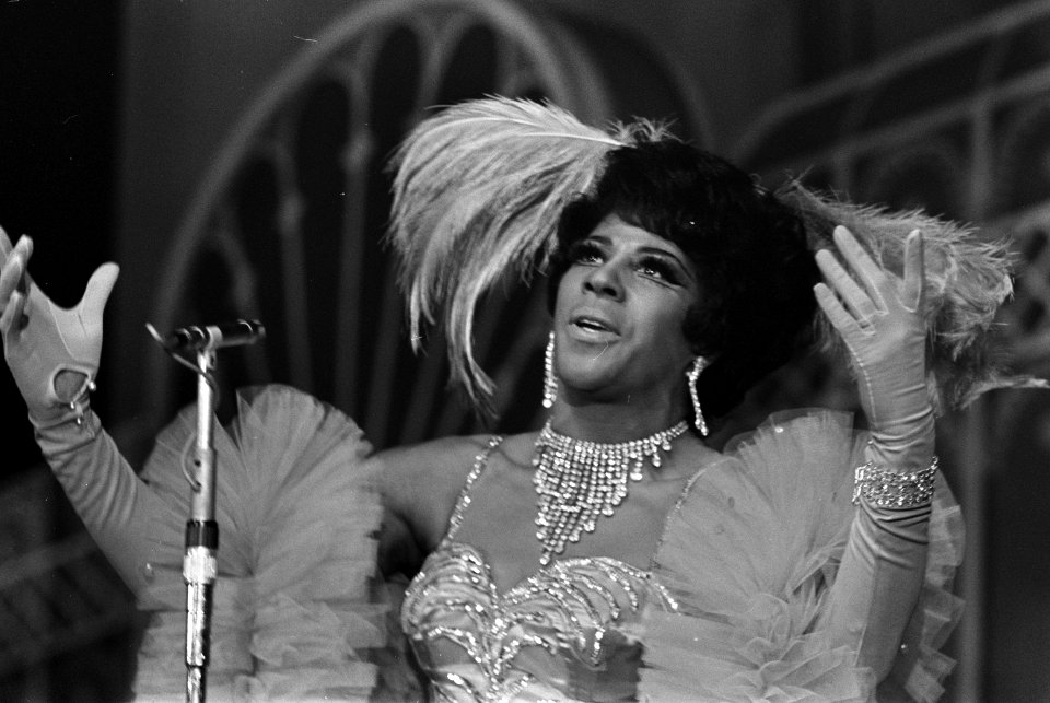 Generale repetitie Snip en Snap Revue 1970 in Amsterdam Milly Scott, Bestanddeelnr 923-0850