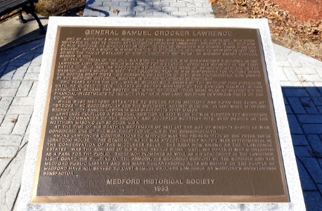 General Samuel Crocker Lawrence Memorial - Medford, Massachusetts - DSC05228