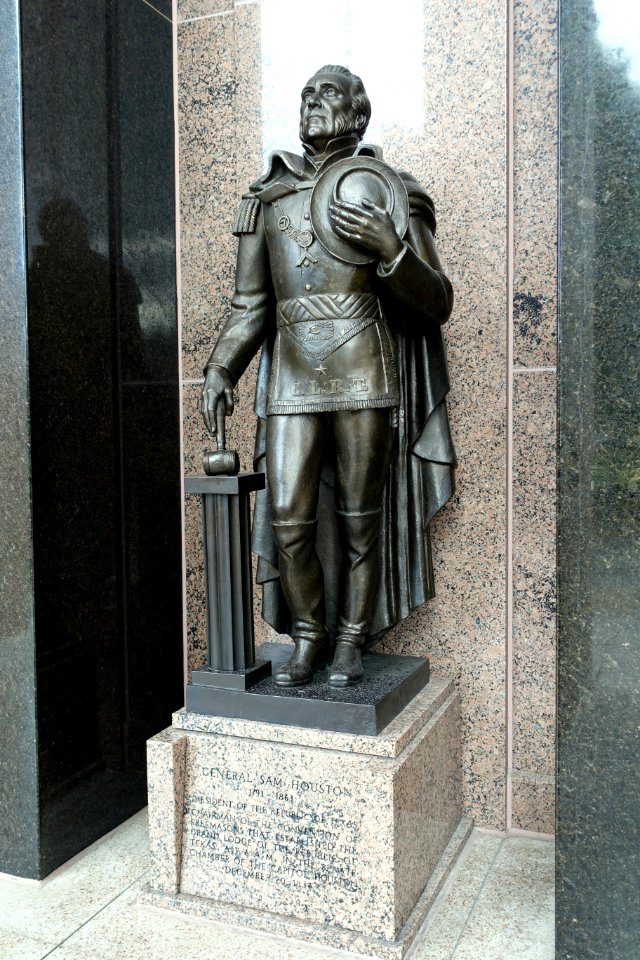 General Sam Houston - Lorenzo de Zavala State Archives and Library Building - Austin, Texas - DSC08348