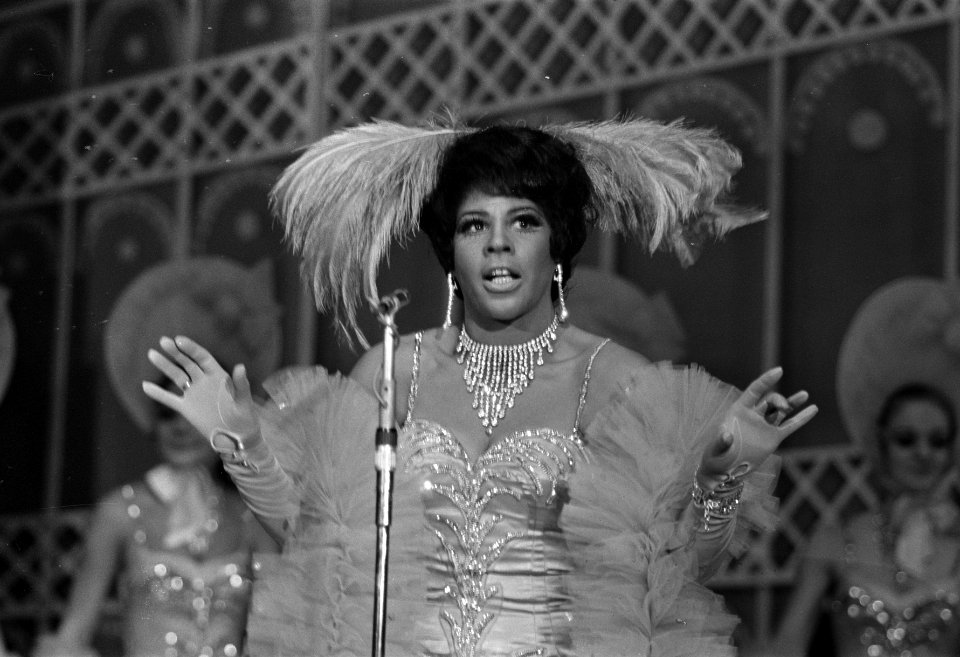 Generale repetitie Snip en Snap Revue 1970 in Amsterdam Milly Scott, Bestanddeelnr 923-0855