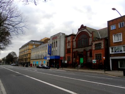 General view of Gloucester Place, Brighton (January 2012)