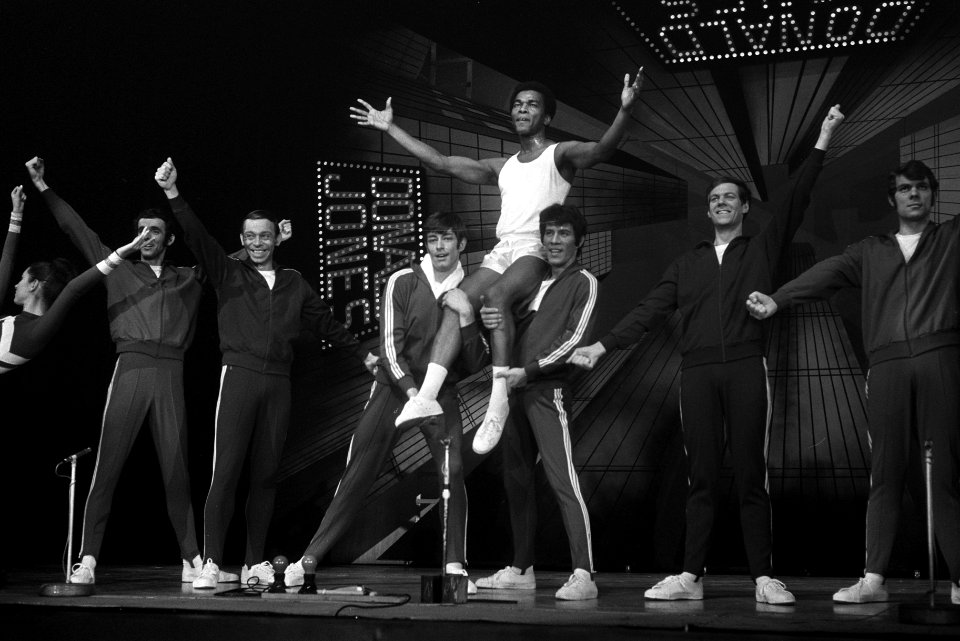Generale repetitie Snip en Snap Revue 1970 in Amsterdam Milly Scott met balleten, Bestanddeelnr 923-0853