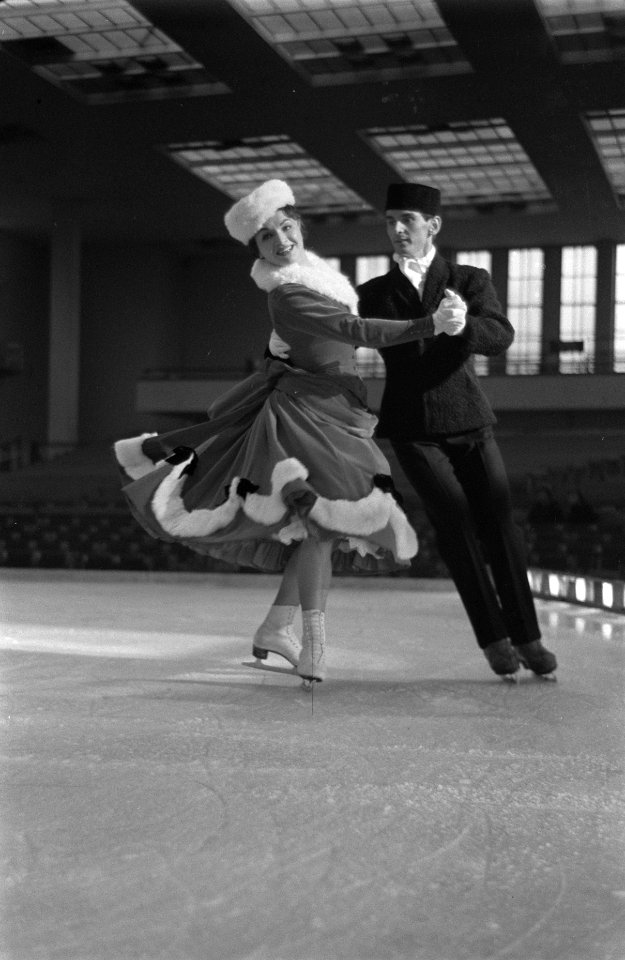 Generale repetitie van het IJsballet van Maxi en Ernest Baier te Utrecht, Bestanddeelnr 910-8956