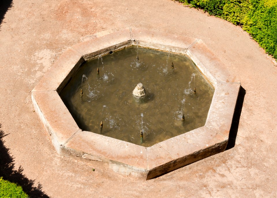 Generalife Fountain Granada Spain