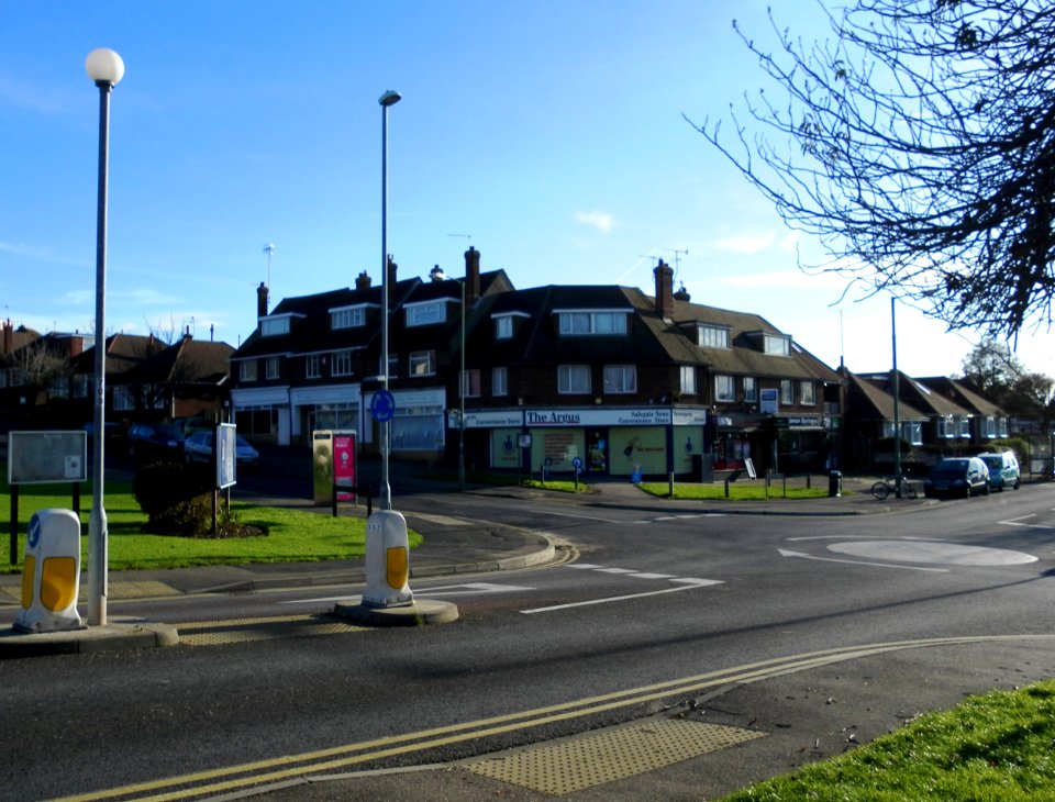 General view of Towns Corner, Hangleton (December 2011)
