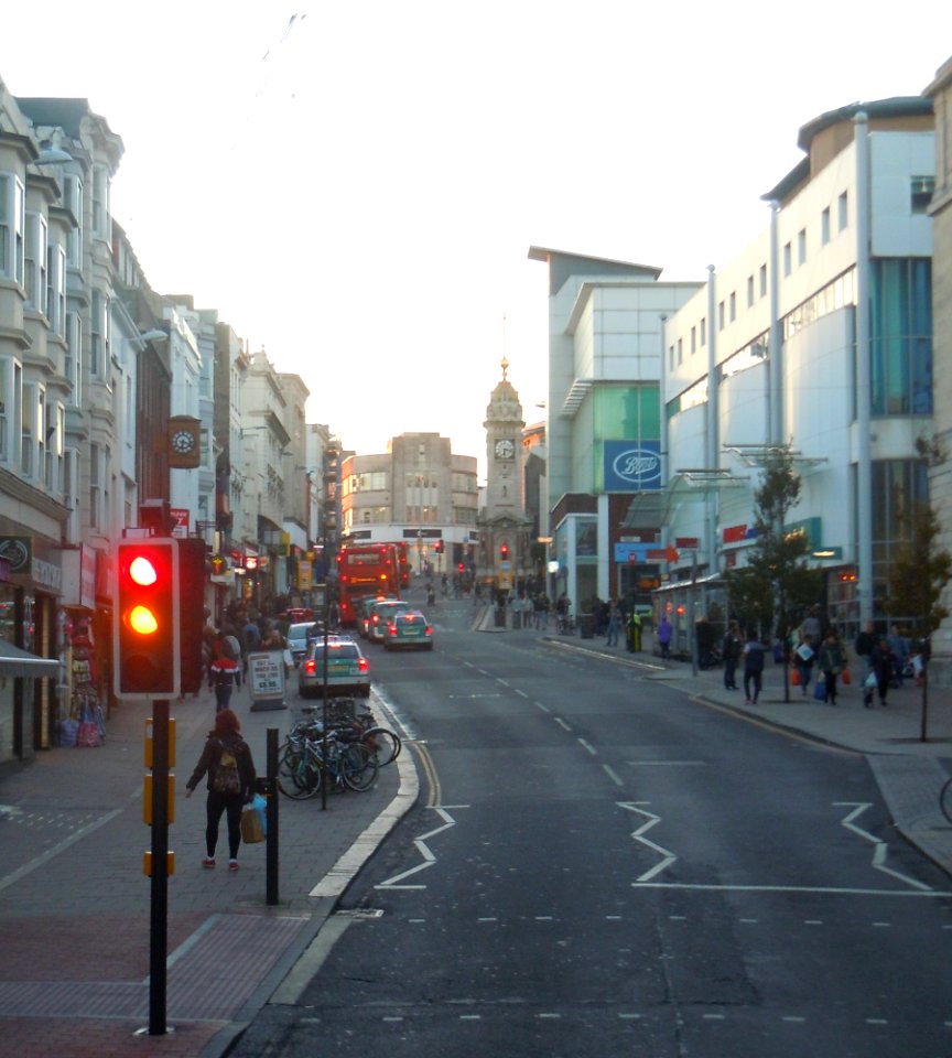 General view of North Street, Brighton (Looking West) (October 2014) (2)