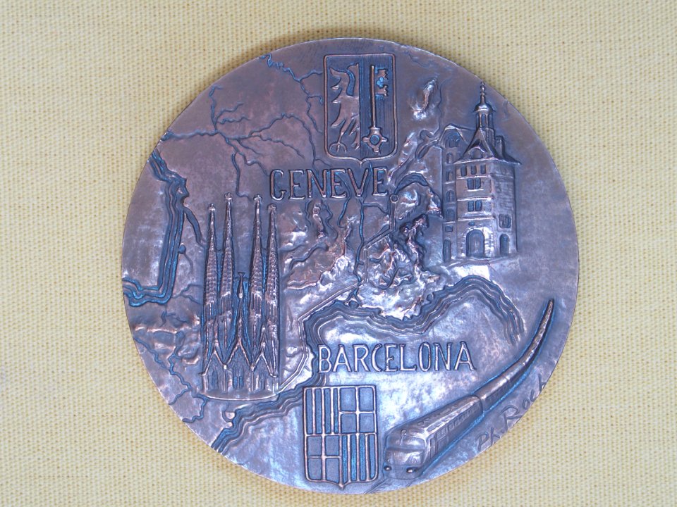 Geneve Barcelona coin