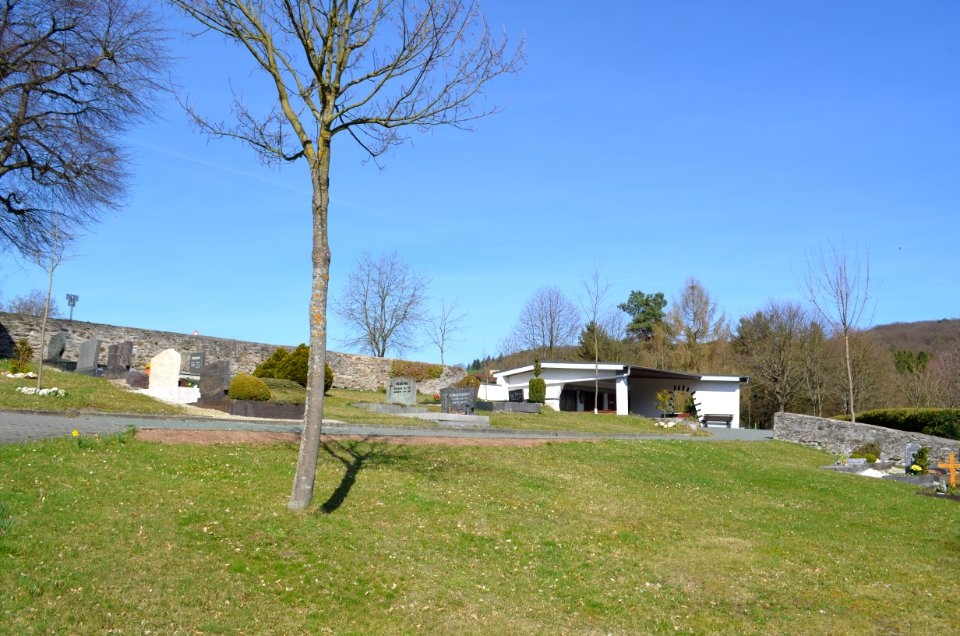 Gemünden, Friedhof, Gräber