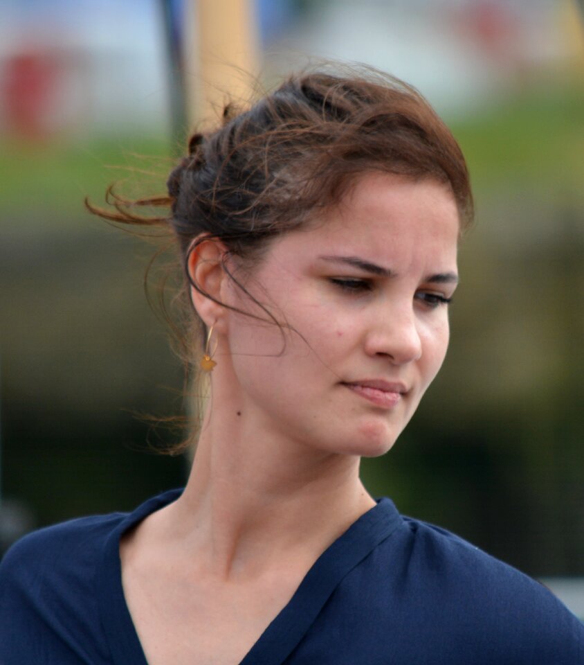 Open air woman young