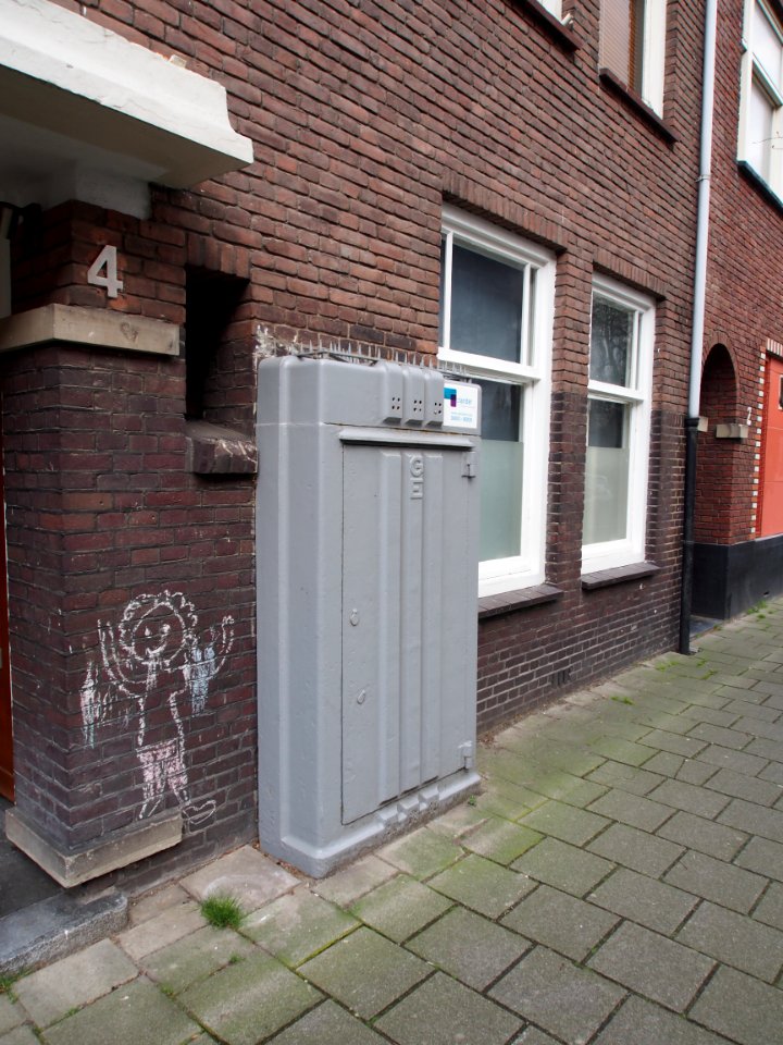 Gemeente-Electriciteitswerken te Amsterdam, in de stijl van de Amsterdamse school, Patroclosstraat pic5
