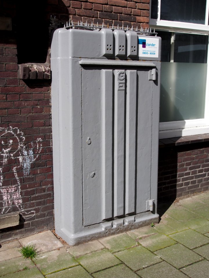 Gemeente-Electriciteitswerken te Amsterdam, in de stijl van de Amsterdamse school, Patroclosstraat pic3