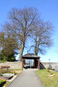 Gemünden, Friedhof, Tor (3)