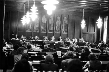Gemeenteraad Amsterdam, behandeling begroting overzicht raadsvergadering, Bestanddeelnr 929-6113