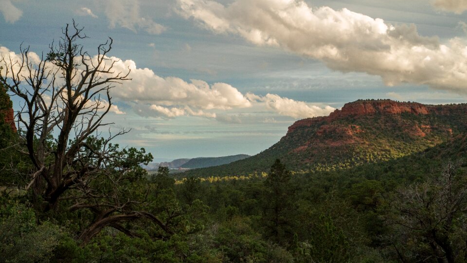 Walls red rocks southwest photo