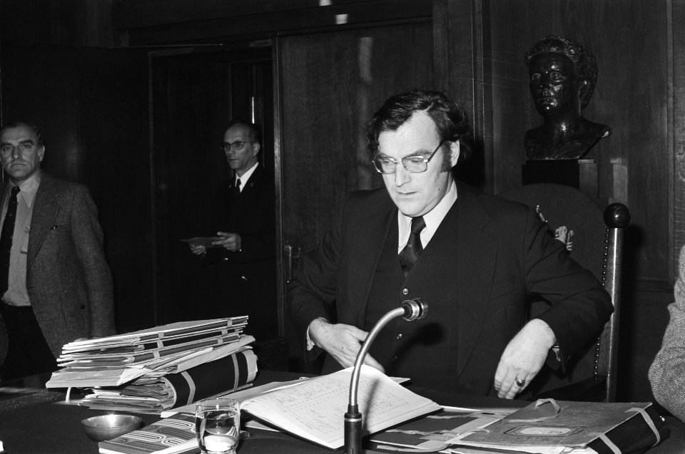 Gemeenteraad Amsterdam, Lammers in fractiebank, Bestanddeelnr 928-4459