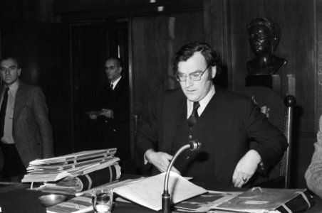 Gemeenteraad Amsterdam, Lammers in fractiebank, Bestanddeelnr 928-4459