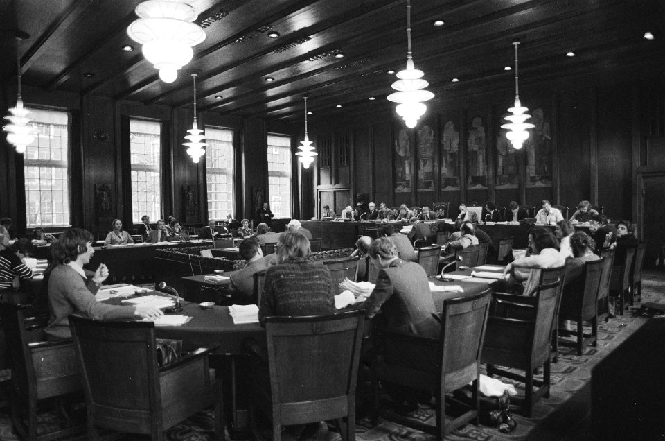 Gemeenteraad Amsterdam (algemene beschouwingen) overzich gemeenteraad, Bestanddeelnr 930-0528