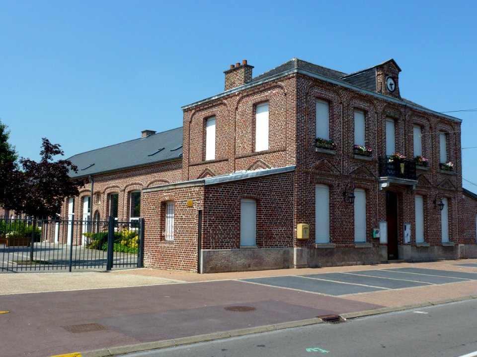 Hélesmes (Nord, Fr) mairie