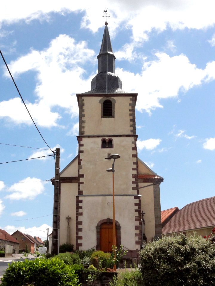 Hérange (Moselle) église