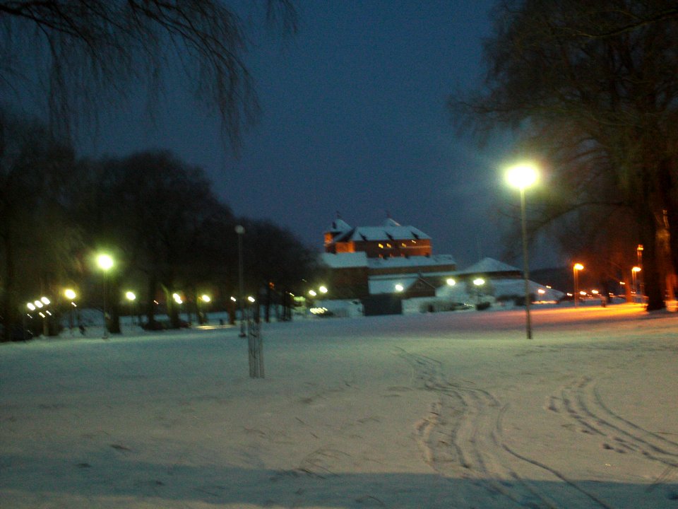 Häme Castle in December